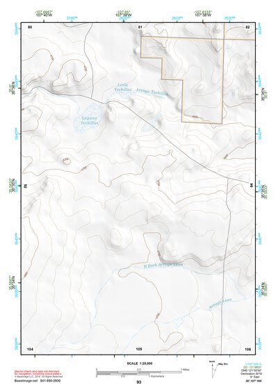 35107NW Page 93 Chaco Mesa Topo Preview 1