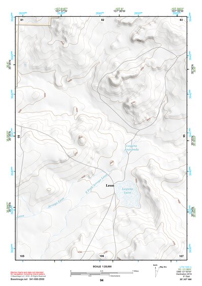 35107NW Page 94 Chaco Mesa Topo Preview 1