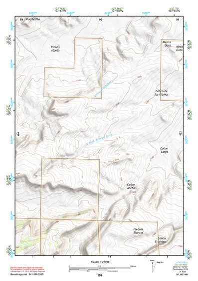 35107NW Page 102 Chaco Mesa Topo Preview 1