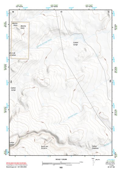 35107NW Page 103 Chaco Mesa Topo Preview 1