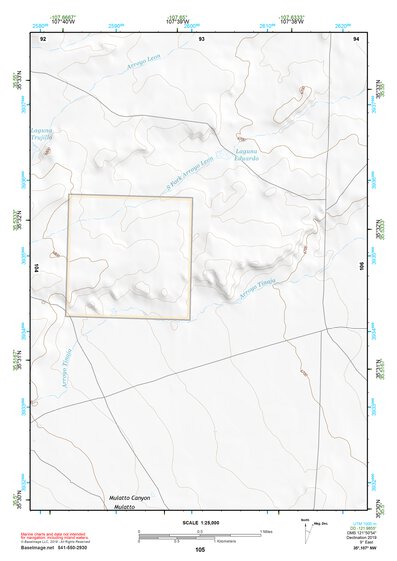 35107NW Page 105 Chaco Mesa Topo Preview 1