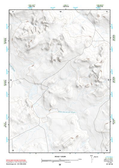 35108NE Page 22 Gallup Topo Preview 1