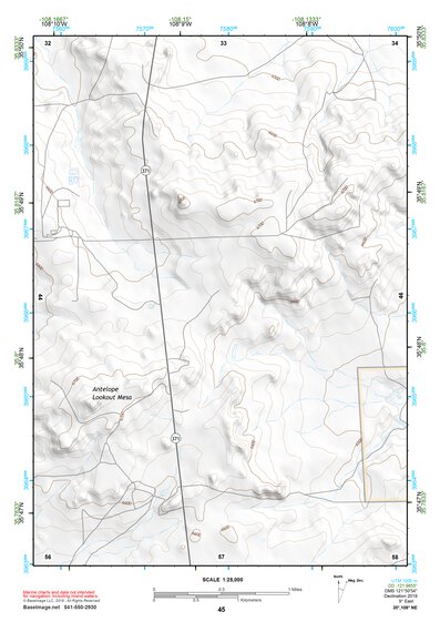 35108NE Page 45 Gallup Topo Preview 1