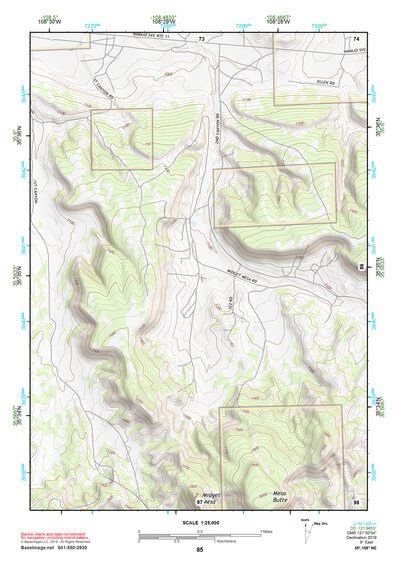 35108NE Page 85 Gallup Topo Preview 1