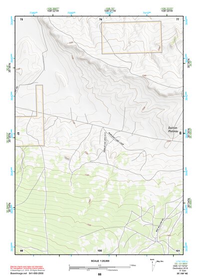 35108NE Page 88 Gallup Topo Preview 1