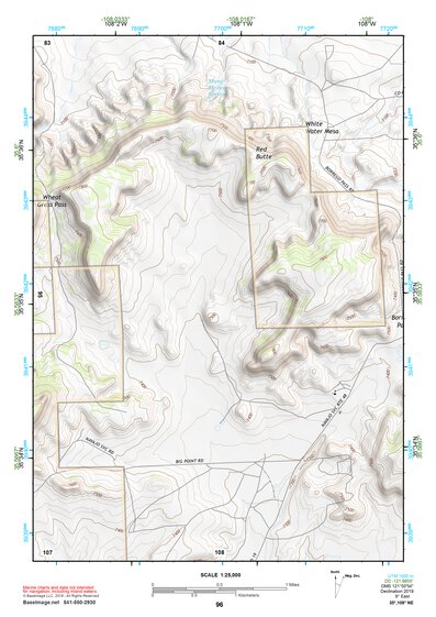 35108NE Page 96 Gallup Topo Preview 1