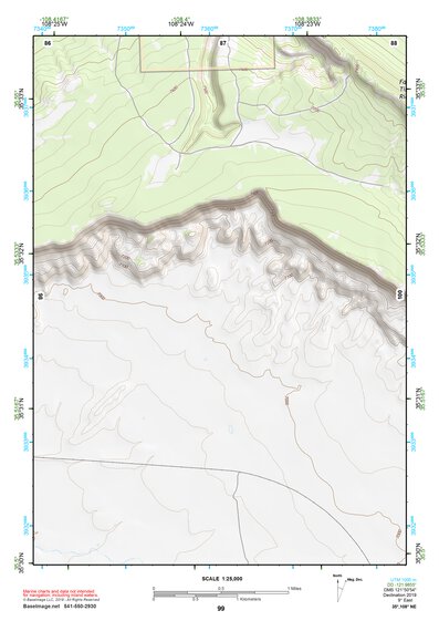 35108NE Page 99 Gallup Topo Preview 1