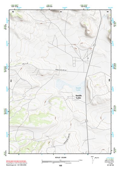 35108NE Page 105 Gallup Topo Preview 1