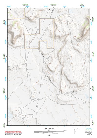 35108NE Page 108 Gallup Topo Preview 1