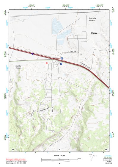 35108SE Page 2 Zuni Topo Preview 1