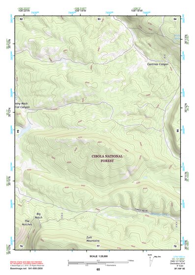 35108SE Page 65 Zuni Topo Preview 1