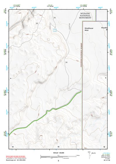 35111SE Page 3 Flagstaff Topo Preview 1