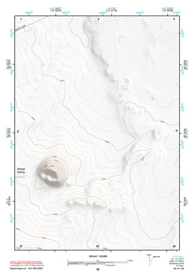 35111SE Page 16 Flagstaff Topo Preview 1
