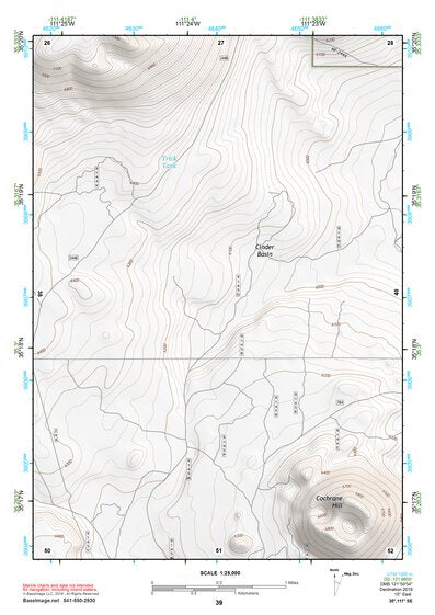 35111SE Page 39 Flagstaff Topo Preview 1