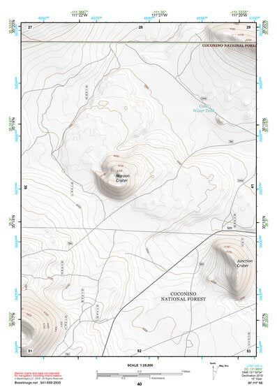 35111SE Page 40 Flagstaff Topo Preview 1