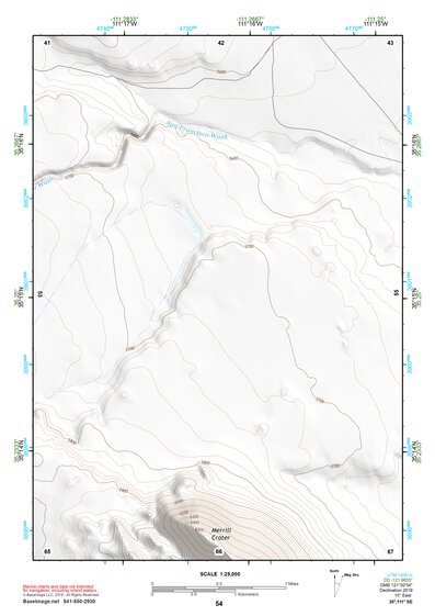 35111SE Page 54 Flagstaff Topo Preview 1