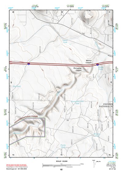 35111SE Page 62 Flagstaff Topo Preview 1