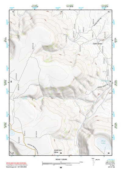 35111SE Page 86 Flagstaff Topo Preview 1