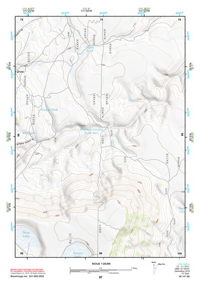 35111SE Page 87 Flagstaff Topo Preview 1