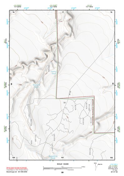 35111SE Page 89 Flagstaff Topo Preview 1