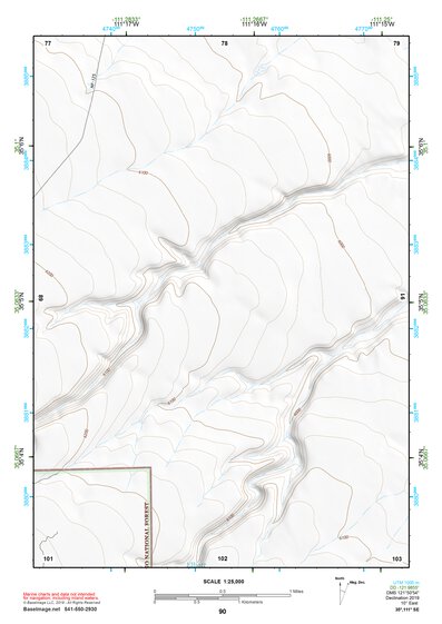 35111SE Page 90 Flagstaff Topo Preview 1