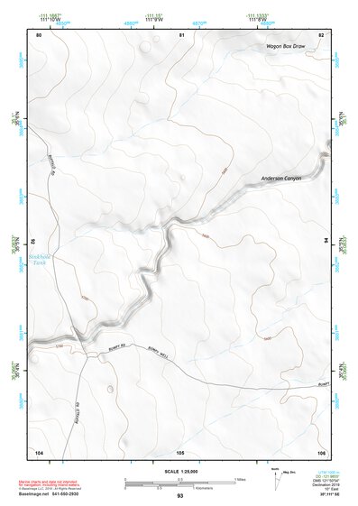 35111SE Page 93 Flagstaff Topo Preview 1