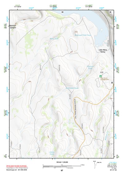 35111SE Page 97 Flagstaff Topo Preview 1