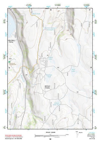 35111SE Page 98 Flagstaff Topo Preview 1