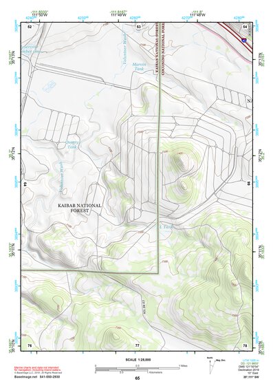 35111SW Page 65 Flagstaff Topo Preview 1
