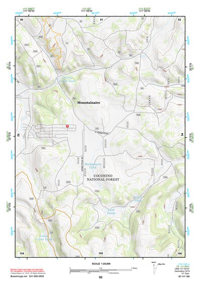 35111SW Page 93 Flagstaff Topo Preview 1