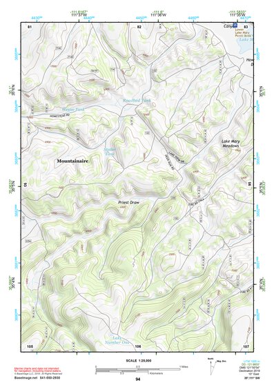 35111SW Page 94 Flagstaff Topo Preview 1