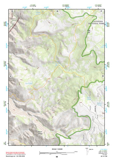 35111SW Page 98 Flagstaff Topo Preview 1