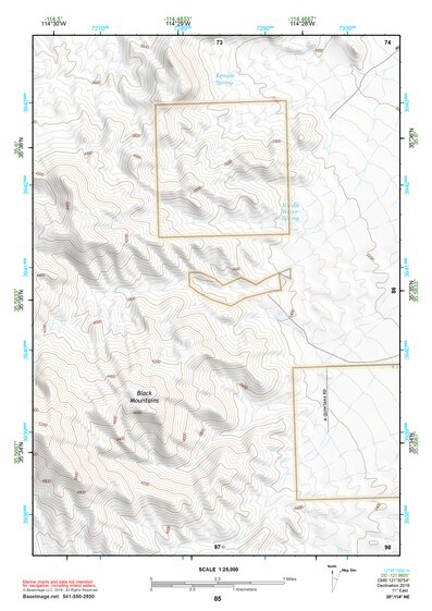 35114NE Page 85 Boulder City Topo Preview 1