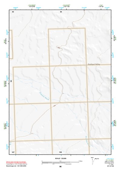 35114NE Page 96 Boulder City Topo Preview 1