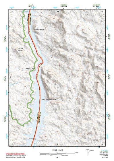 35114NW Page 56 Boulder City Topo Preview 1