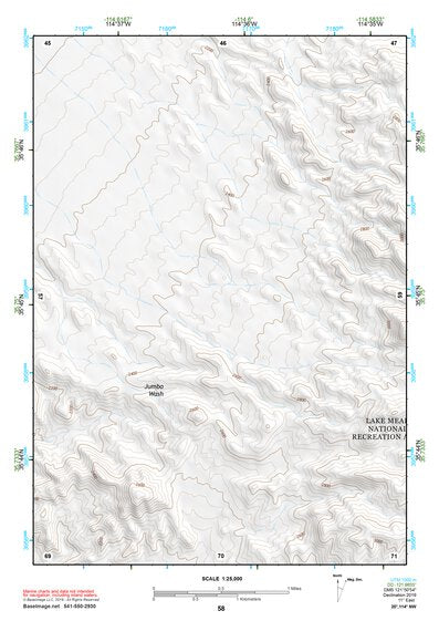 35114NW Page 58 Boulder City Topo Preview 1