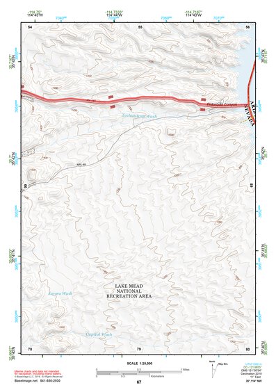 35114NW Page 67 Boulder City Topo Preview 1
