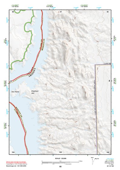 35114NW Page 93 Boulder City Topo Preview 1