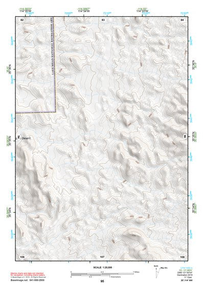 35114NW Page 95 Boulder City Topo Preview 1