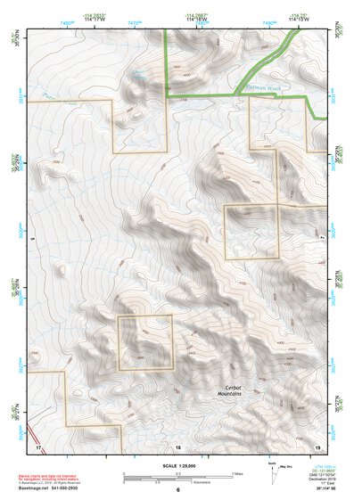 35114SE Page 6 Davis Dam Topo Preview 1