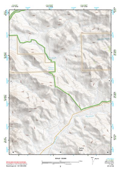 35114SE Page 7 Davis Dam Topo Preview 1