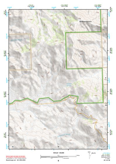 35114SE Page 8 Davis Dam Topo Preview 1