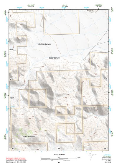 35114SE Page 10 Davis Dam Topo Preview 1