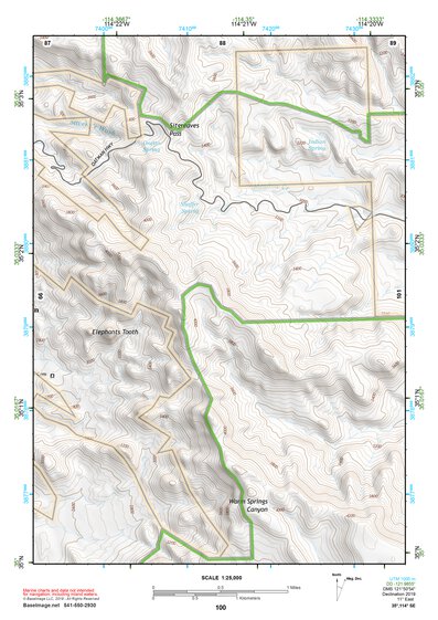 35114SE Page 100 Davis Dam Topo Preview 1