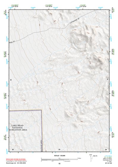 35114SW Page 11 Davis Dam Topo Preview 1