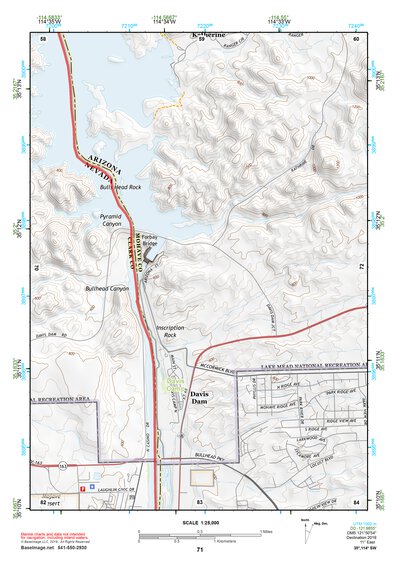 35114SW Page 71 Davis Dam Topo Preview 1