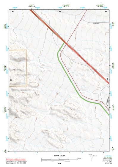 35114SW Page 104 Davis Dam Topo Preview 1