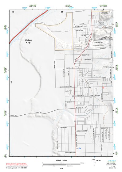 35114SW Page 106 Davis Dam Topo Preview 1