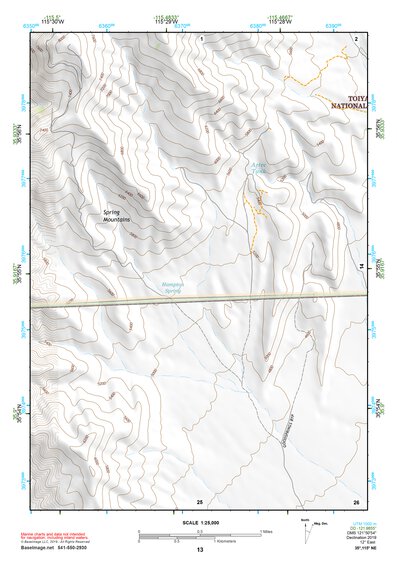 35115NE Page 13 Mesquite Lake Topo Preview 1
