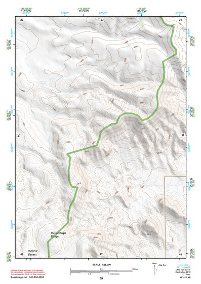 35115NE Page 35 Mesquite Lake Topo Preview 1